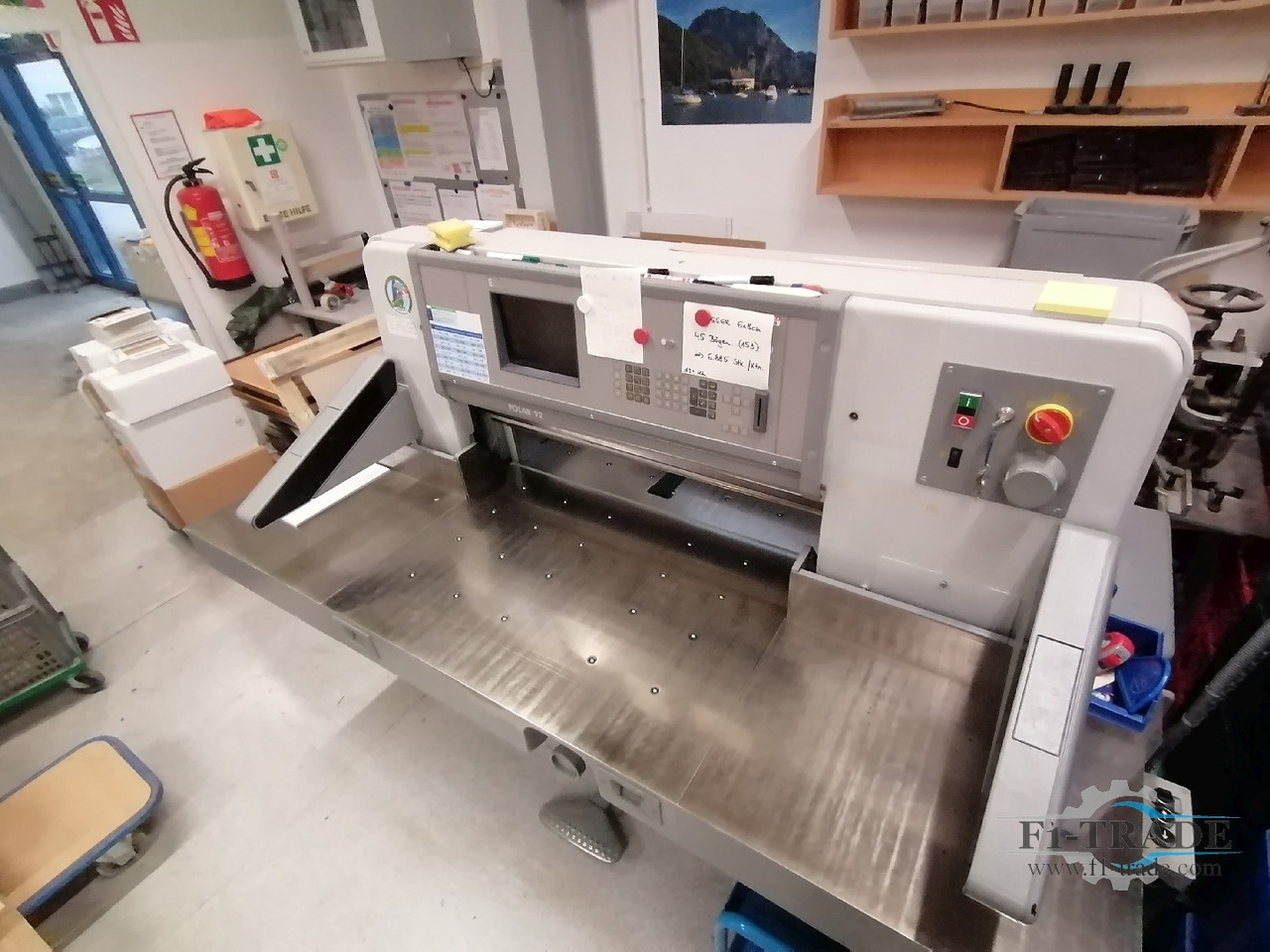 Polar 92 E - Popieriaus pjaustymo mašina: foto 2 Polar 92 E - Popieriaus pjaustymo mašina: foto 2