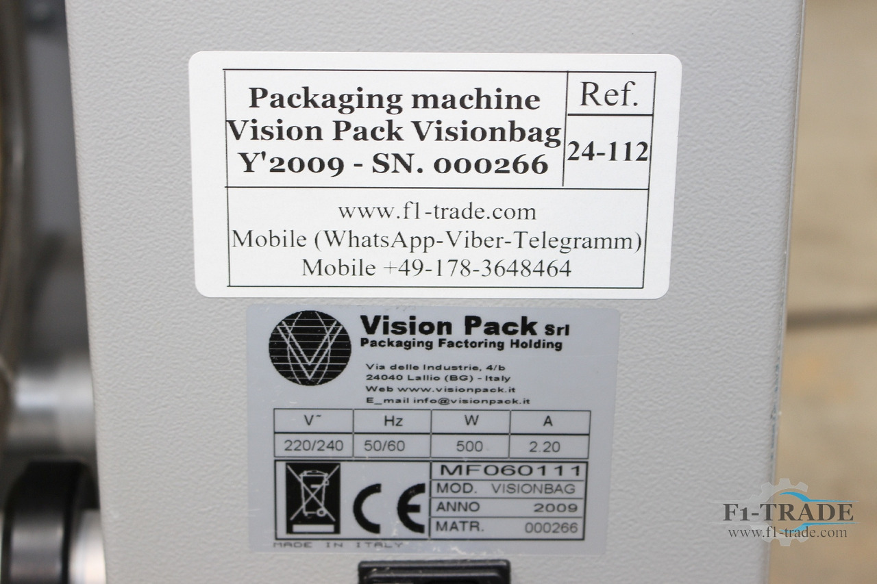 Spausdinimo mašina Vision Pack Visionbag: foto 6