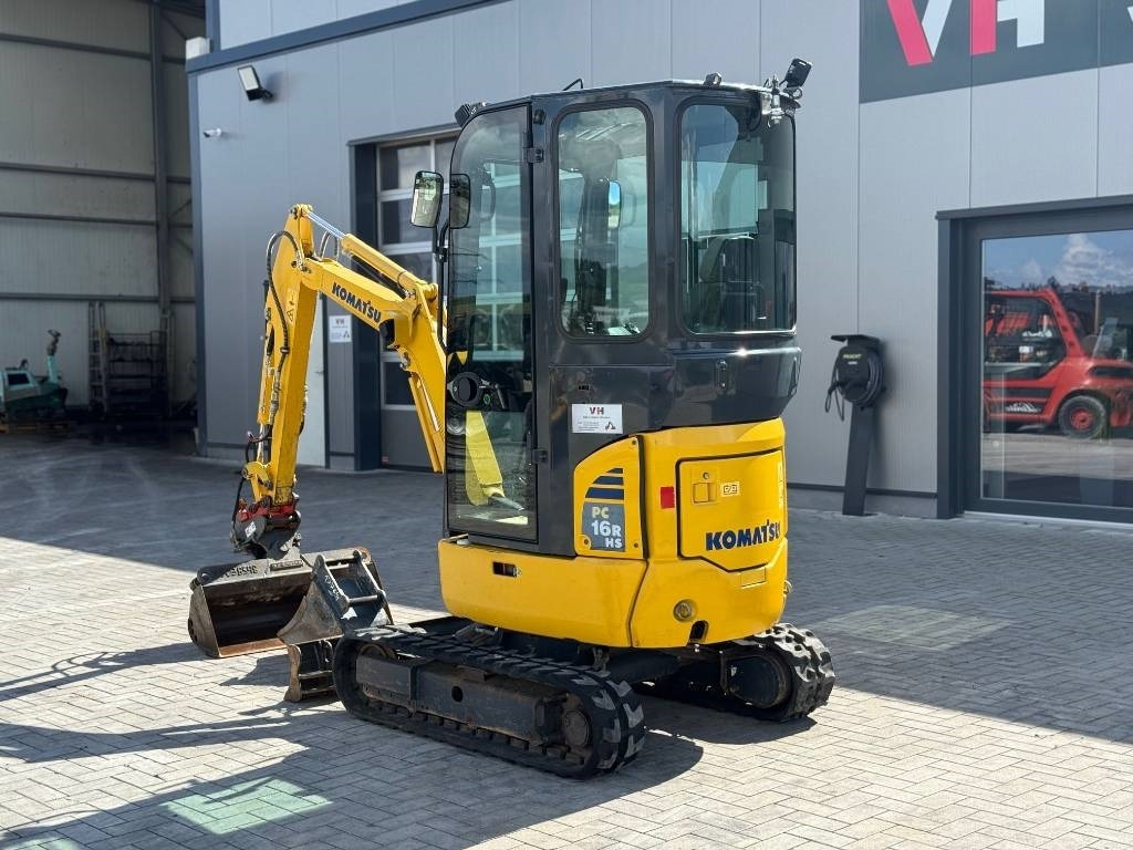 Komatsu PC 16 R-3HS - Mini ekskavatorius: foto 3 Komatsu PC 16 R-3HS - Mini ekskavatorius: foto 3