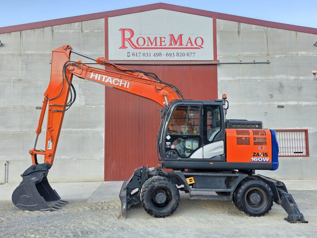 HITACHI ZX140W-6 - Ratinis ekskavatorius: foto 1 HITACHI ZX140W-6 - Ratinis ekskavatorius: foto 1