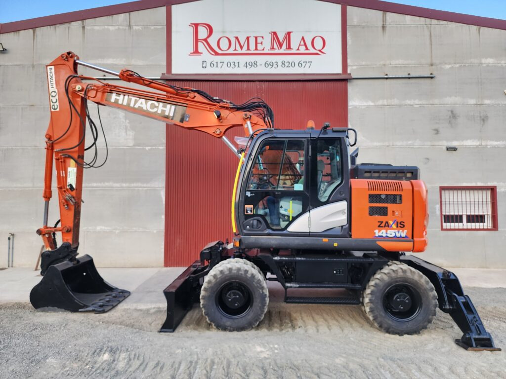 HITACHI ZX145W-6 - Ratinis ekskavatorius: foto 1 HITACHI ZX145W-6 - Ratinis ekskavatorius: foto 1