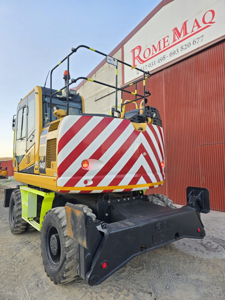 KOMATSU PW148-11 - Ratinis ekskavatorius: foto 3 KOMATSU PW148-11 - Ratinis ekskavatorius: foto 3