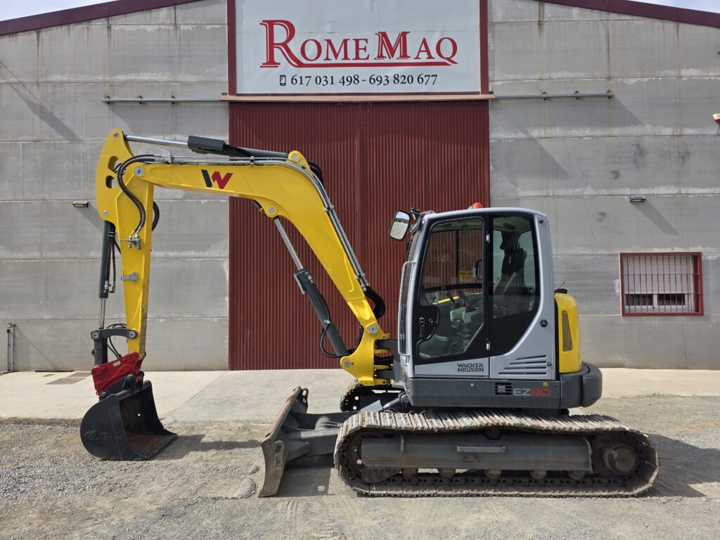 WACKER NEUSON EZ80 - Mini ekskavatorius: foto 1 WACKER NEUSON EZ80 - Mini ekskavatorius: foto 1