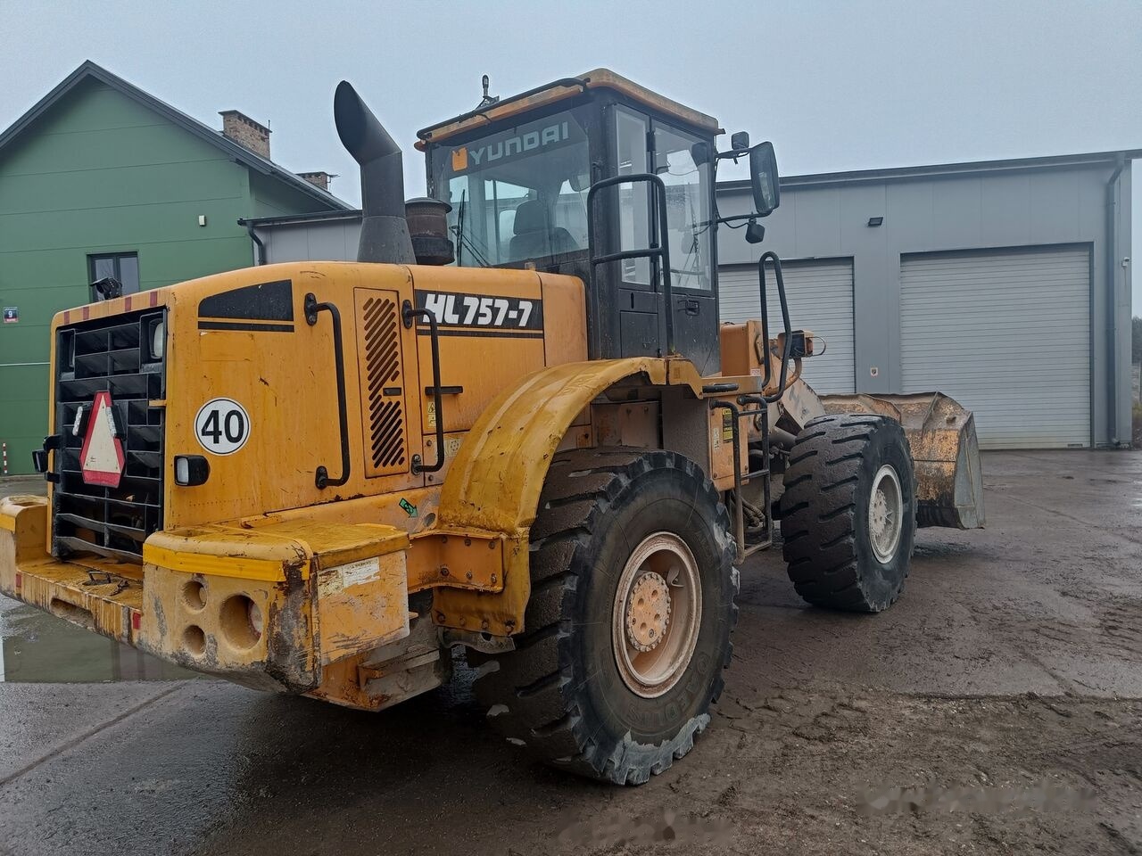 Hyundai HL757-7 - Ratinis krautuvas: foto 5 Hyundai HL757-7 - Ratinis krautuvas: foto 5