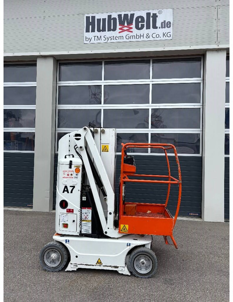 JLG Toucan 800A - 8m Elektro Mast-Arbeitsbühne - Alkūninis keltuvas: foto 1 JLG Toucan 800A - 8m Elektro Mast-Arbeitsbühne - Alkūninis keltuvas: foto 1