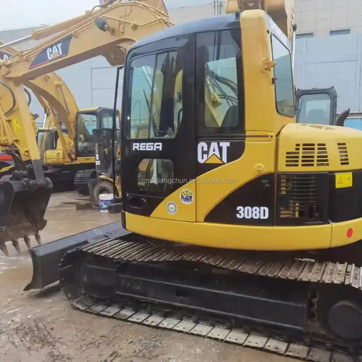 8ton used caterpillar 308d crawler excavator CAT 308d tractor excavator used CAT308 excavator - Mini ekskavatorius: foto 1 8ton used caterpillar 308d crawler excavator CAT 308d tractor excavator used CAT308 excavator - Mini ekskavatorius: foto 1