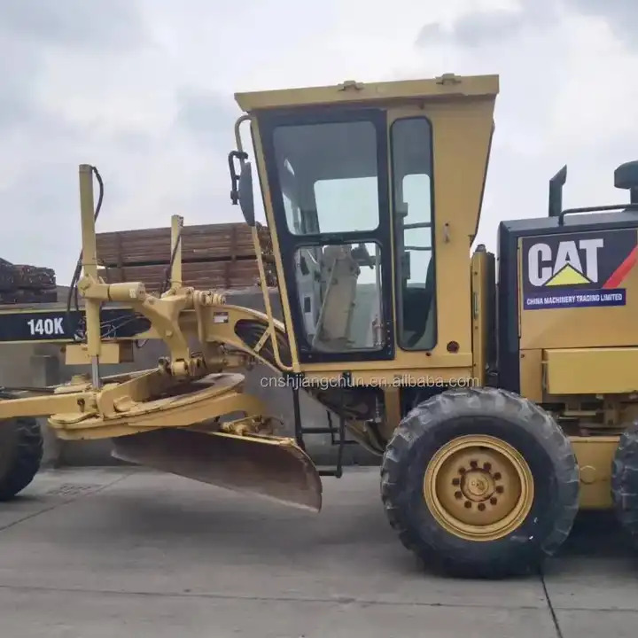 Caterpillar 140K Motor Grader Road construction Cat140K graders heavy equipment 140K good price with good quality 140 CAT used - Greideris: foto 1 Caterpillar 140K Motor Grader Road construction Cat140K graders heavy equipment 140K good price with good quality 140 CAT used - Greideris: foto 1