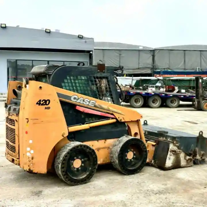 Construction Mini Equipment Case 420 Skid Steer Loader for Sale - Mini krautuvas: foto 5 Construction Mini Equipment Case 420 Skid Steer Loader for Sale - Mini krautuvas: foto 5