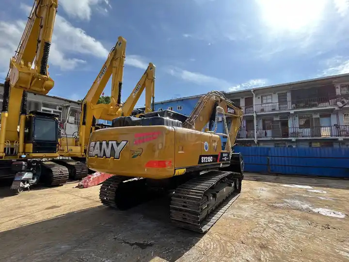 Factory Direct Sale Sany 215C Pro Excavator Machine 20ton SANY 215 SY215 SY215C SY215H Used Excavators in Shanghai - Ekskavatorius: foto 4 Factory Direct Sale Sany 215C Pro Excavator Machine 20ton SANY 215 SY215 SY215C SY215H Used Excavators in Shanghai - Ekskavatorius: foto 4