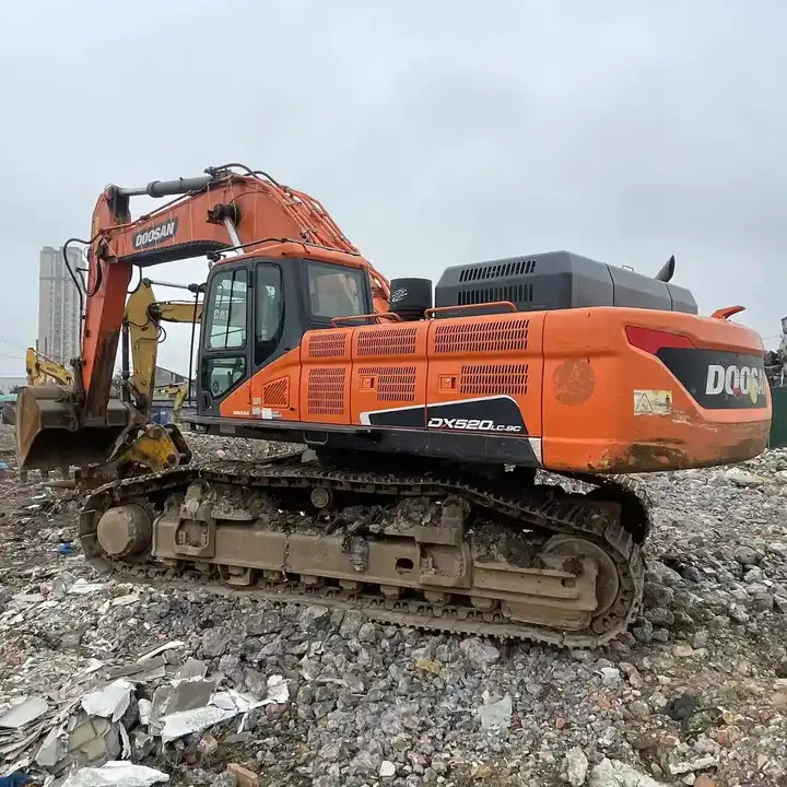 High-quality Original Used Korea Crawler 50 Ton Doosan Dx520 Excavator Used Excavator Digger In Shanghai - Vikšrinis ekskavatorius: foto 1 High-quality Original Used Korea Crawler 50 Ton Doosan Dx520 Excavator Used Excavator Digger In Shanghai - Vikšrinis ekskavatorius: foto 1