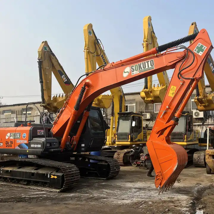 Japan Imported 20ton Hitachi Used Hydraulic Pump Zx200-3G Hitachi Used Excavator Construction Machine - Vikšrinis ekskavatorius: foto 2 Japan Imported 20ton Hitachi Used Hydraulic Pump Zx200-3G Hitachi Used Excavator Construction Machine - Vikšrinis ekskavatorius: foto 2