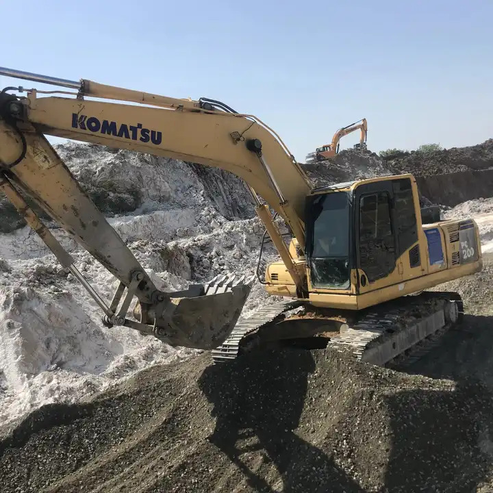 Site Work High Efficiency Second-hand Komatsu Pc200-8 Medium Hydraulic Crawler Backhoe Digger 20ton Used Excavator - Ekskavatorius: foto 1 Site Work High Efficiency Second-hand Komatsu Pc200-8 Medium Hydraulic Crawler Backhoe Digger 20ton Used Excavator - Ekskavatorius: foto 1