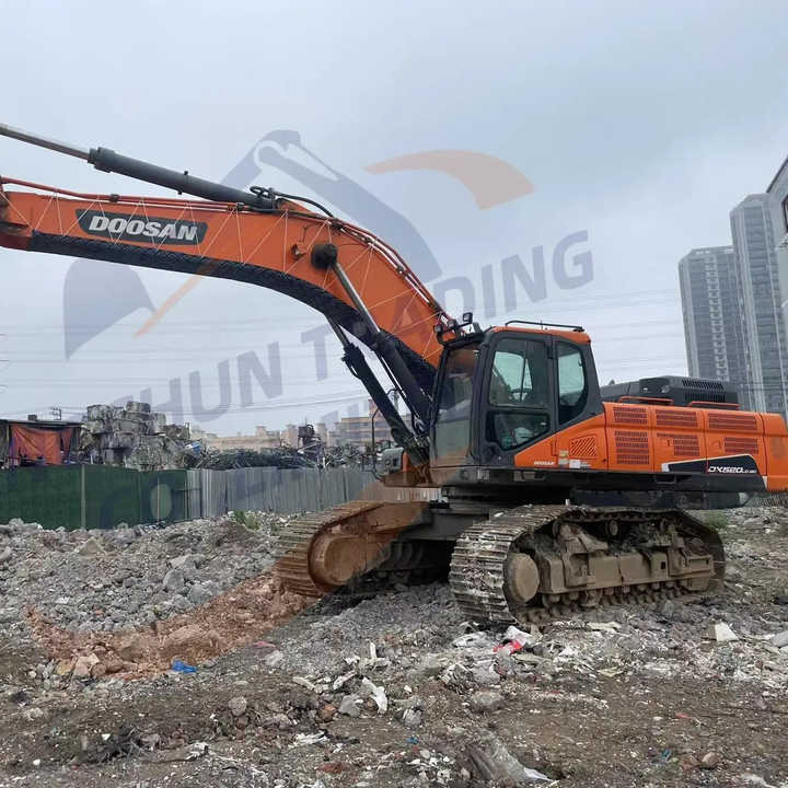 Perfect performance Used Doosan excavator DX520LC-9C in good condition for sale - Vikšrinis ekskavatorius: foto 1 Perfect performance Used Doosan excavator DX520LC-9C in good condition for sale - Vikšrinis ekskavatorius: foto 1