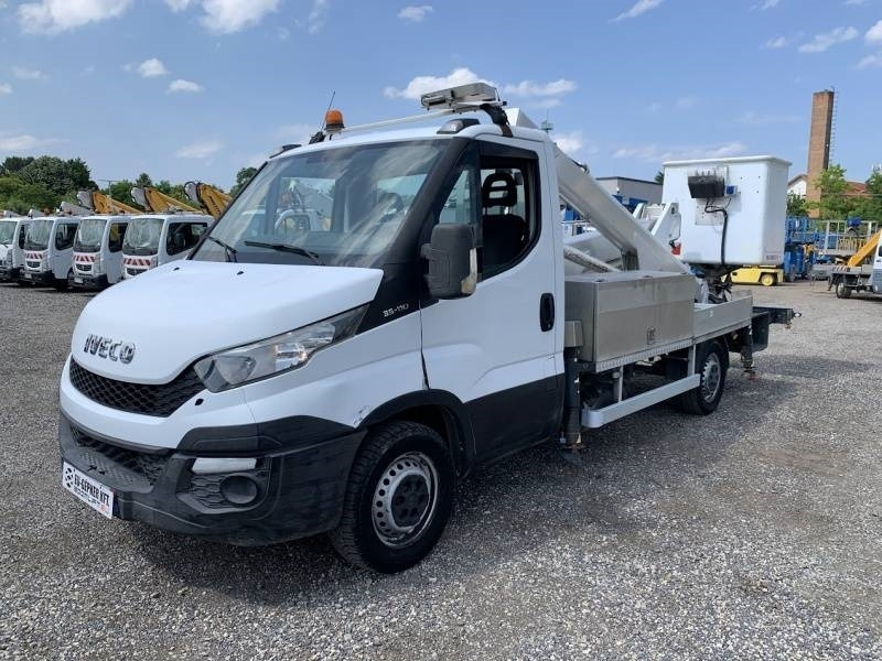 Iveco Daily Multitel MX170 - 17m - 200 kg - Autobokštelio: foto 2 Iveco Daily Multitel MX170 - 17m - 200 kg - Autobokštelio: foto 2
