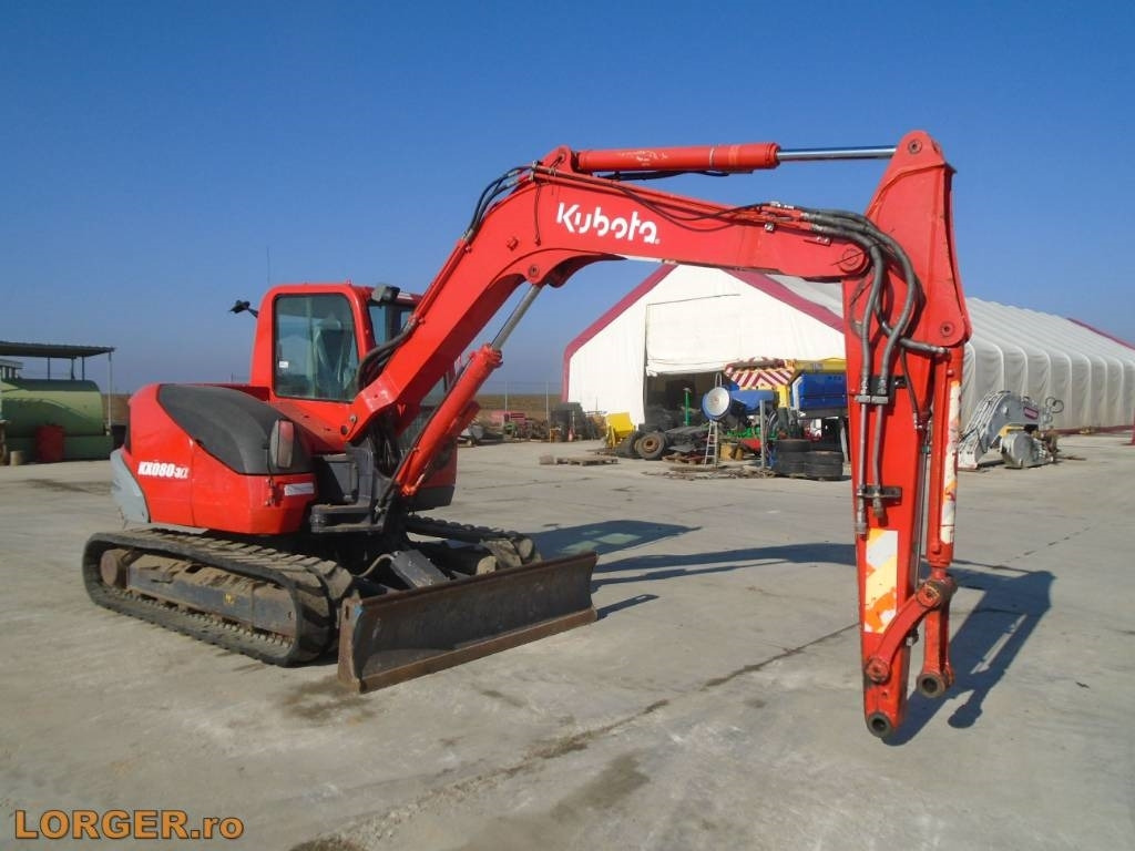 Kubota KX 080-3 - Vikšrinis ekskavatorius: foto 4 Kubota KX 080-3 - Vikšrinis ekskavatorius: foto 4