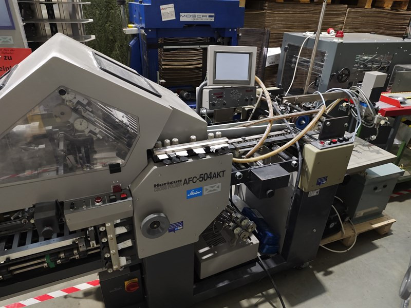 Horizon AFC-504 AKT | 2000 - Lankstymo mašina: foto 1 Horizon AFC-504 AKT | 2000 - Lankstymo mašina: foto 1