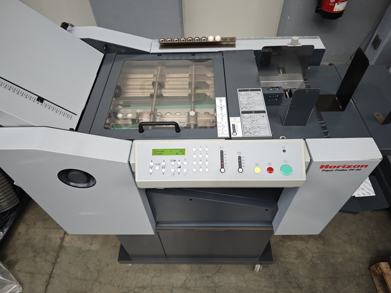 Horizon PF-40 | 2014 - Lankstymo mašina: foto 2 Horizon PF-40 | 2014 - Lankstymo mašina: foto 2