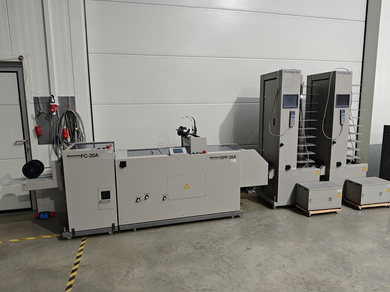 Spausdinimo mašina Horizon VAC-100a VAC-100c SPF-20A FC-20A: foto 1