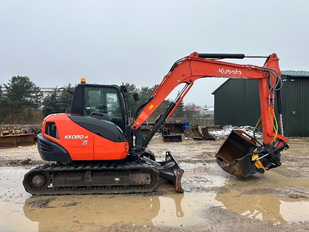 Kubota KX 080-4 ENGCON - Mini ekskavatorius: foto 5 Kubota KX 080-4 ENGCON - Mini ekskavatorius: foto 5