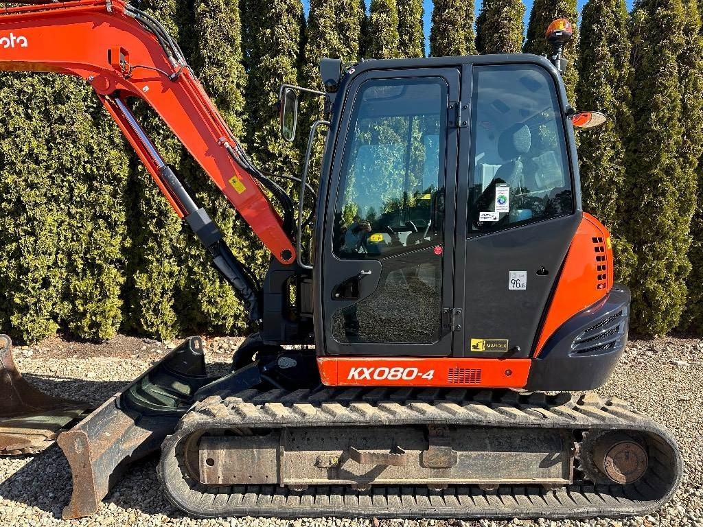 Kubota KX 080-4 - Mini ekskavatorius: foto 3 Kubota KX 080-4 - Mini ekskavatorius: foto 3