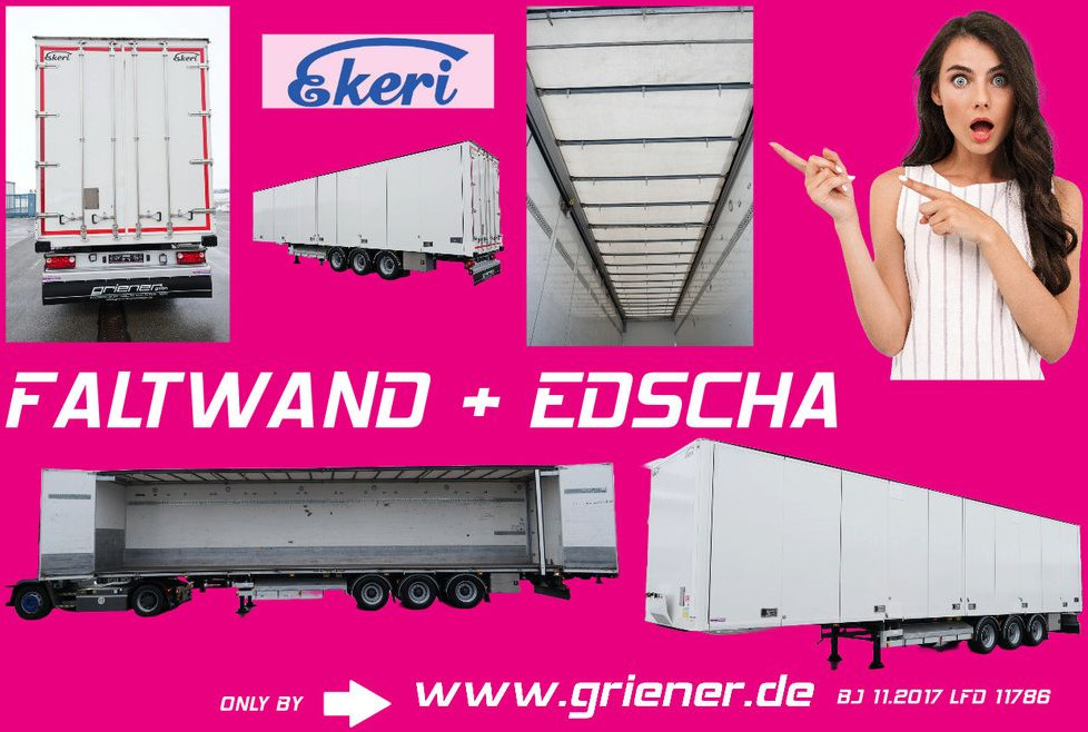 EKERI T3-A / SEITLICHE TÜREN /FALTWAND EDSCHA ! - Furgonas puspriekabė: foto 1 EKERI T3-A / SEITLICHE TÜREN /FALTWAND EDSCHA ! - Furgonas puspriekabė: foto 1