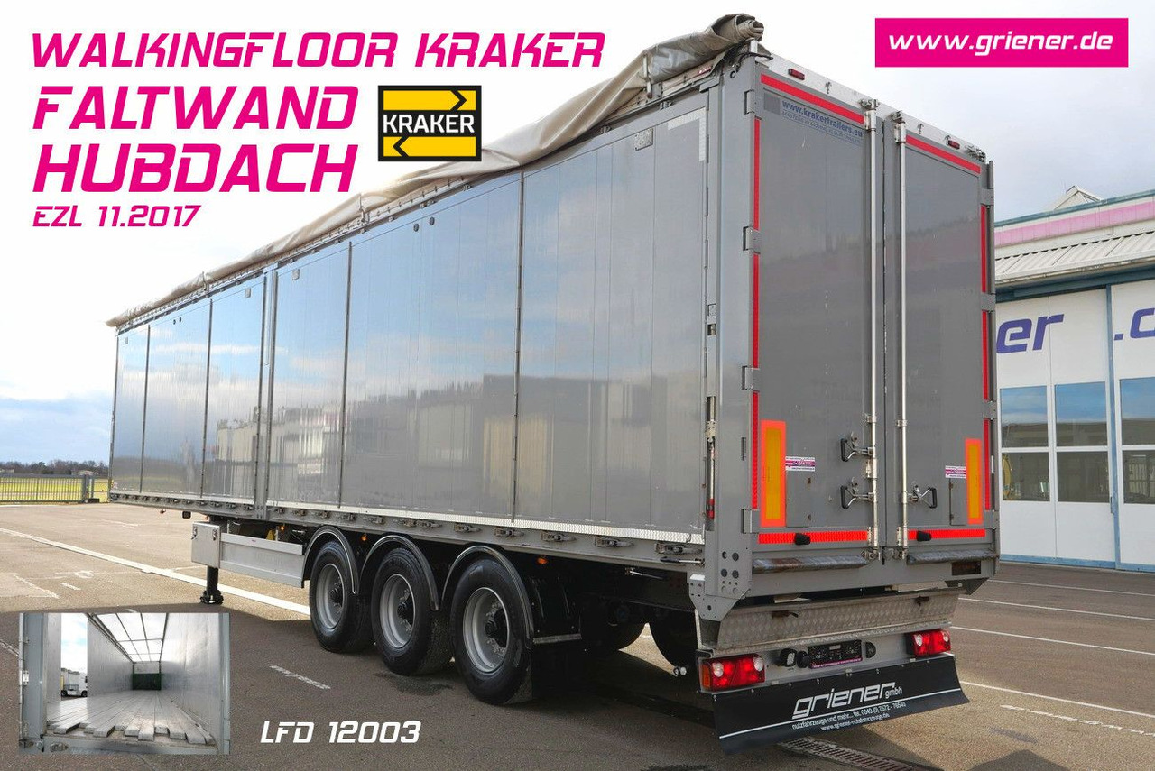 Kraker CF-Z / 10 mm / 89 m³ / seitliche türen FALTWAND - Su slankiojanciomis grindimis puspriekabė: foto 1 Kraker CF-Z / 10 mm / 89 m³ / seitliche türen FALTWAND - Su slankiojanciomis grindimis puspriekabė: foto 1