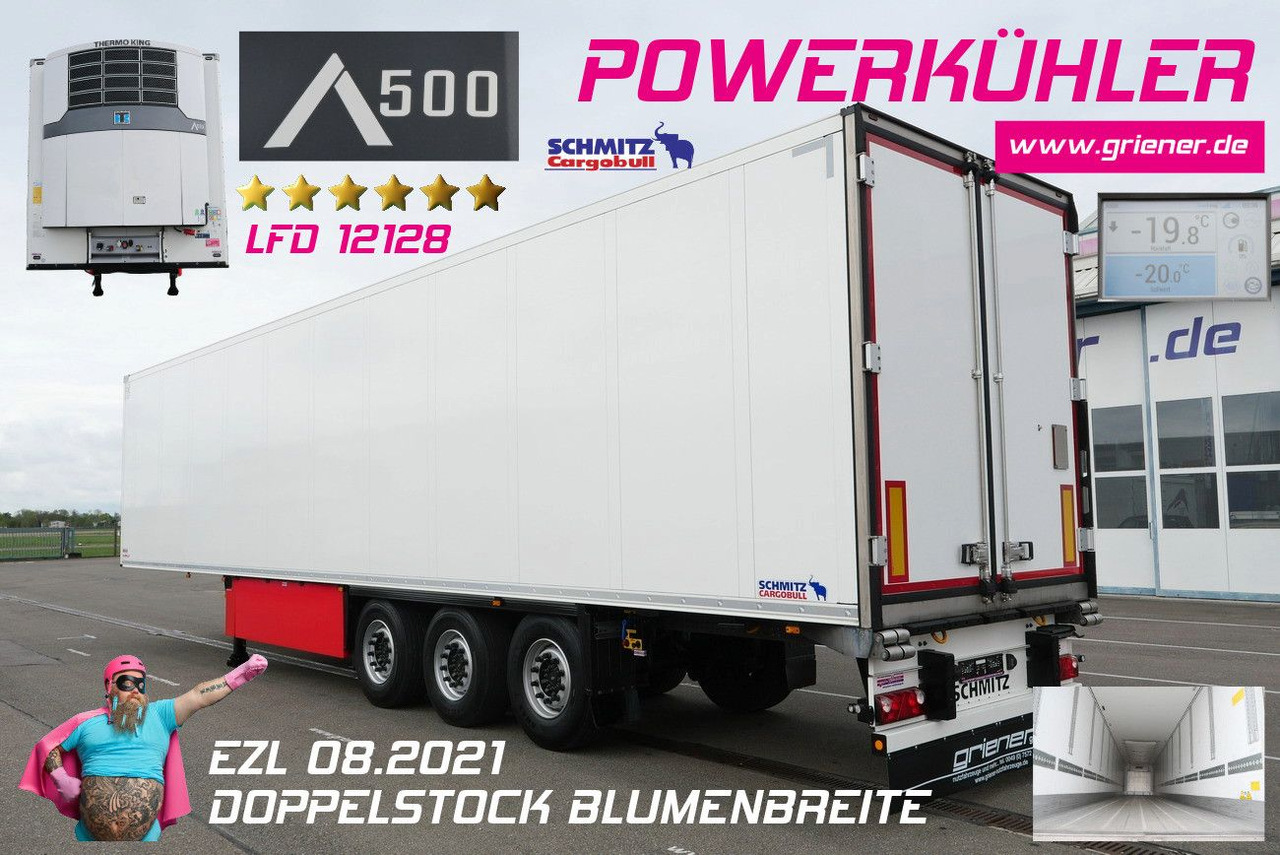 Schmitz Cargobull SKO 24/DOPPELSTOCK BLUMEN TK A500 DRP 5 x vorh. - Furgonas puspriekabė: foto 1 Schmitz Cargobull SKO 24/DOPPELSTOCK BLUMEN TK A500 DRP 5 x vorh. - Furgonas puspriekabė: foto 1
