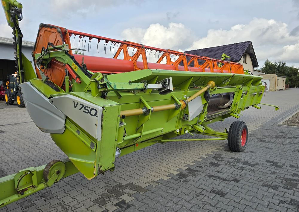 Derliaus nuėmimo kombainas Claas Lexion 650: foto 9