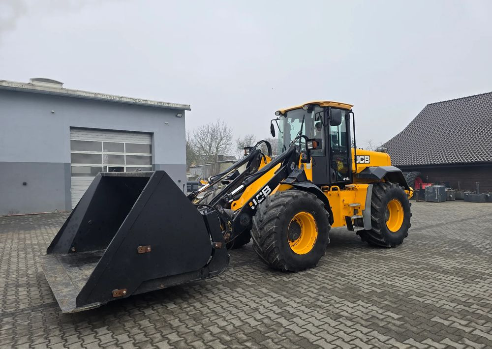JCB 416 - Ratinis krautuvas: foto 1 JCB 416 - Ratinis krautuvas: foto 1