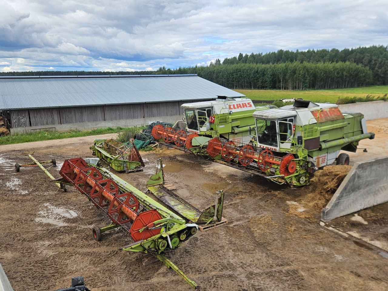 CLAAS Dominator 96 - Derliaus nuėmimo kombainas: foto 1 CLAAS Dominator 96 - Derliaus nuėmimo kombainas: foto 1