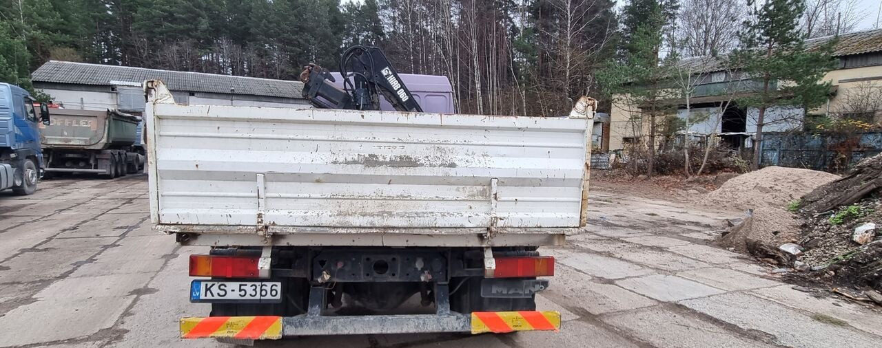 MAN 15.224 - Savivartis sunkvežimis, Sunkvežimis su kranu: foto 3 MAN 15.224 - Savivartis sunkvežimis, Sunkvežimis su kranu: foto 3