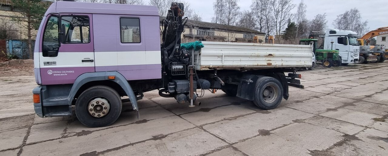 MAN 15.224 - Savivartis sunkvežimis, Sunkvežimis su kranu: foto 2 MAN 15.224 - Savivartis sunkvežimis, Sunkvežimis su kranu: foto 2