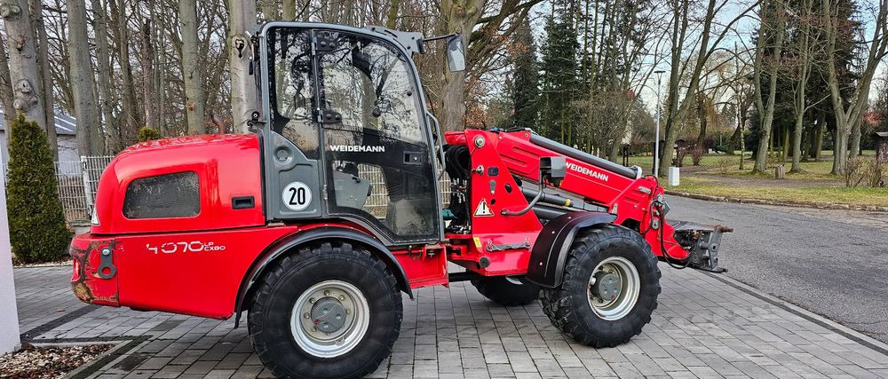 Weidemann 4070 CX80LP T Weidemann 4070 - Teleskopinis ratinis krautuvas: foto 1 Weidemann 4070 CX80LP T Weidemann 4070 - Teleskopinis ratinis krautuvas: foto 1