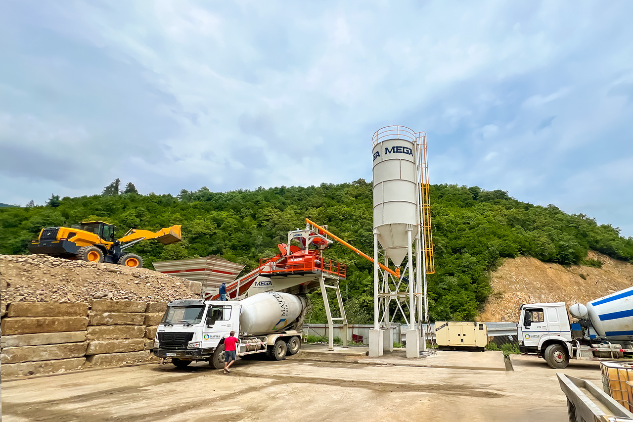 CONCRETE BATCHING PLANT MOBILE - Betono gamykla: foto 1 CONCRETE BATCHING PLANT MOBILE - Betono gamykla: foto 1
