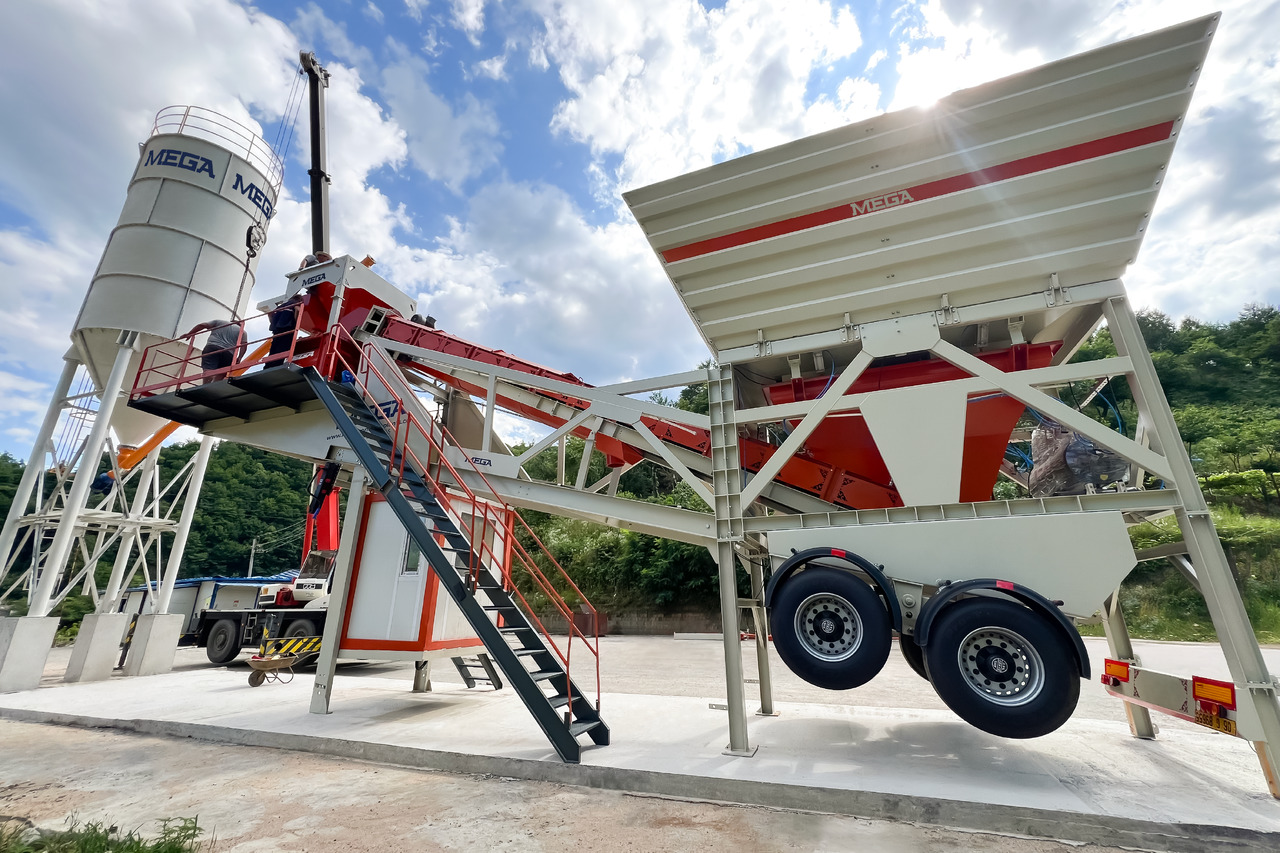 CONCRETE BATCHING PLANT MOBILE - Betono gamykla: foto 4 CONCRETE BATCHING PLANT MOBILE - Betono gamykla: foto 4