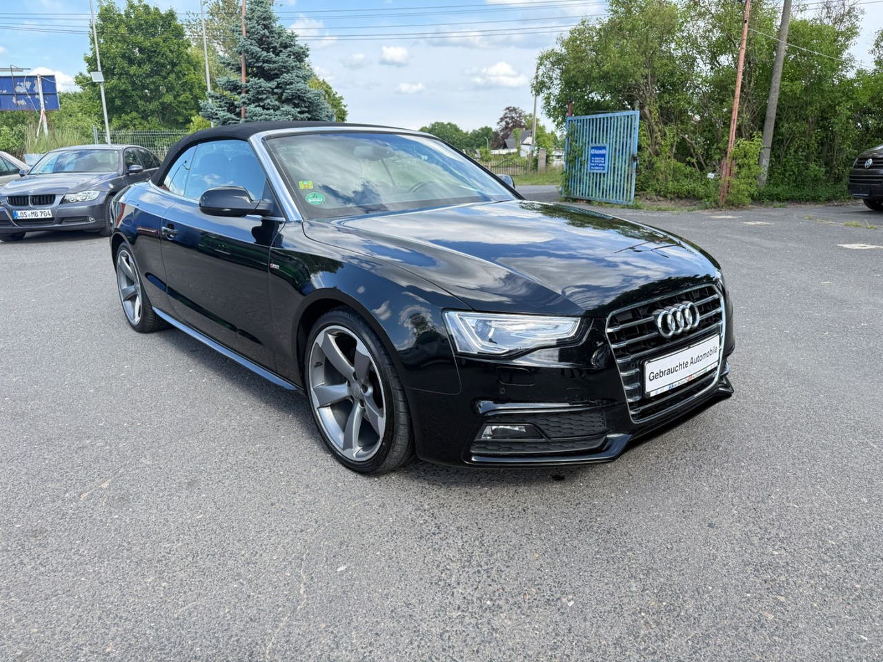 Audi A5 Cabriolet 2.0 TDI S line - Lengvasis automobilis: foto 1 Audi A5 Cabriolet 2.0 TDI S line - Lengvasis automobilis: foto 1