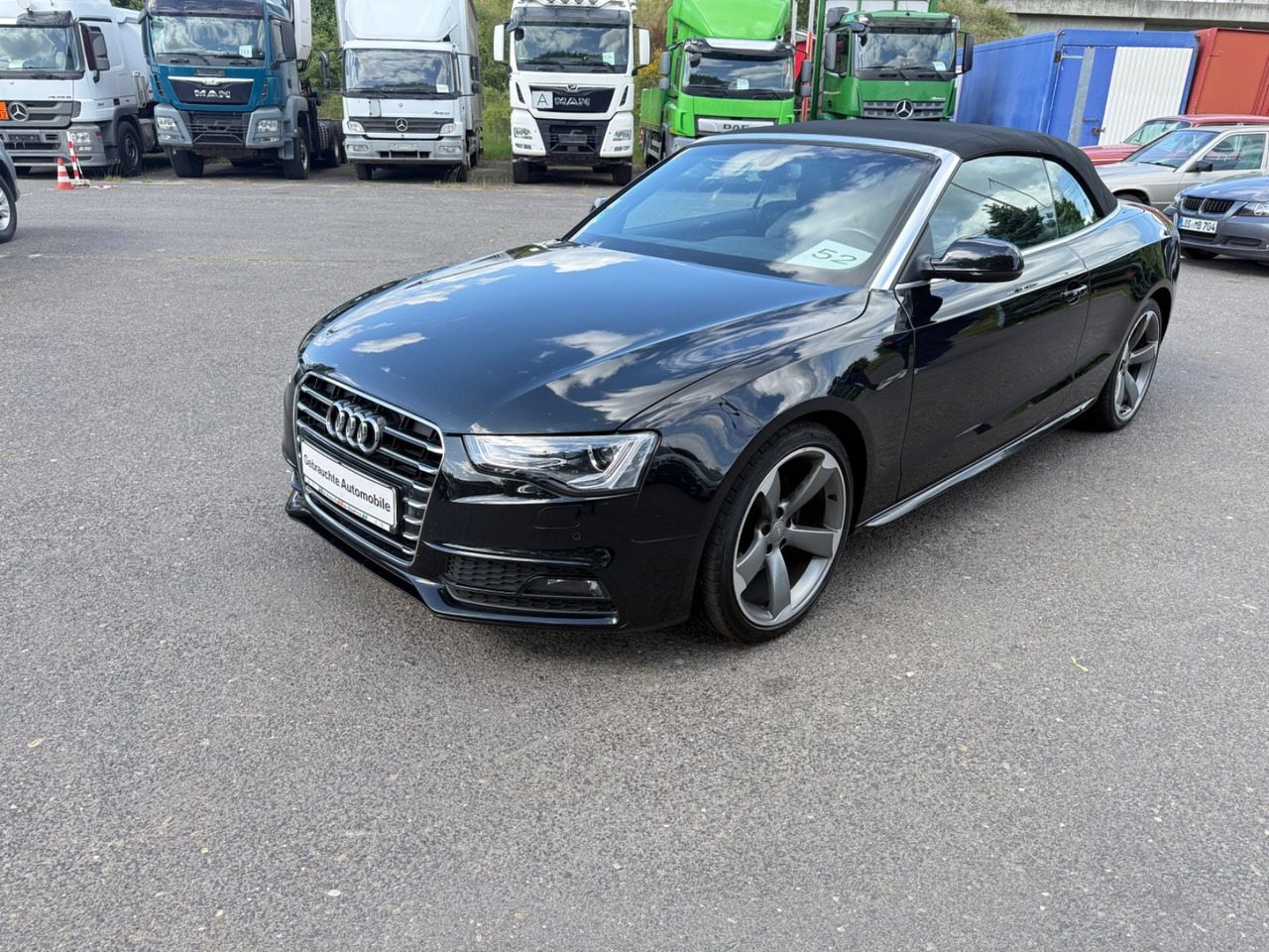 Audi A5 Cabriolet 2.0 TDI S line - Lengvasis automobilis: foto 2 Audi A5 Cabriolet 2.0 TDI S line - Lengvasis automobilis: foto 2