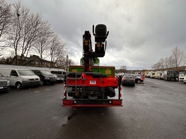 DAF CF 370 mit Kran Klima Tempomat - Platforminis/ Bortinis sunkvežimis, Sunkvežimis su kranu: foto 4 DAF CF 370 mit Kran Klima Tempomat - Platforminis/ Bortinis sunkvežimis, Sunkvežimis su kranu: foto 4