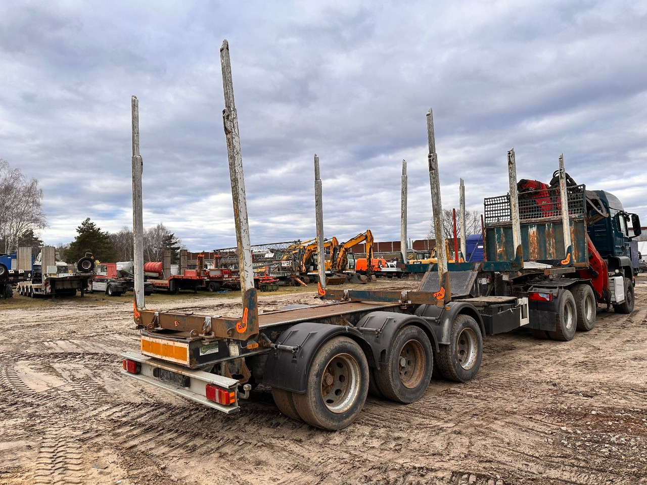 Holztransporter Achleitner 3STR36 - Miškovežio puspriekabė: foto 5 Holztransporter Achleitner 3STR36 - Miškovežio puspriekabė: foto 5