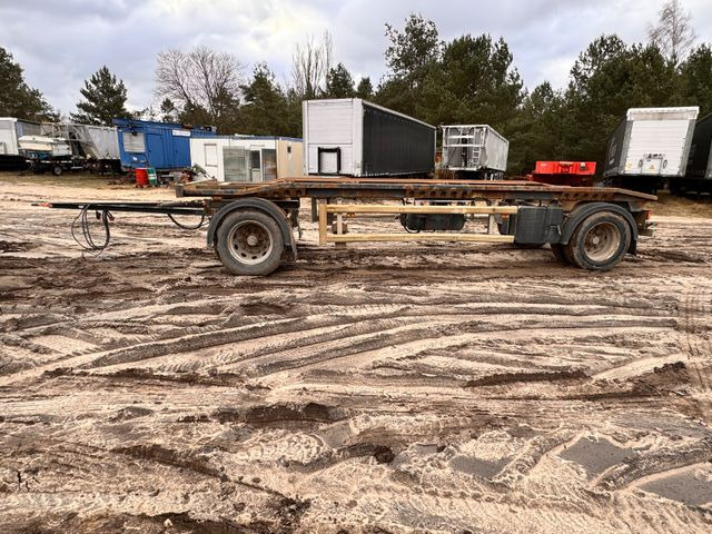 Hüffermann HAR 1870 L Schlitten - Abrollanhänger - Kablio/ Skip loader priekaba: foto 4 Hüffermann HAR 1870 L Schlitten - Abrollanhänger - Kablio/ Skip loader priekaba: foto 4