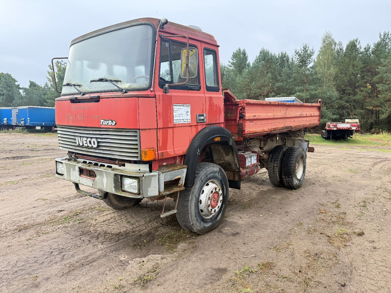 Iveco 170-34 Kipper - Kran 4x4 - Savivartis sunkvežimis, Sunkvežimis su kranu: foto 3 Iveco 170-34 Kipper - Kran 4x4 - Savivartis sunkvežimis, Sunkvežimis su kranu: foto 3