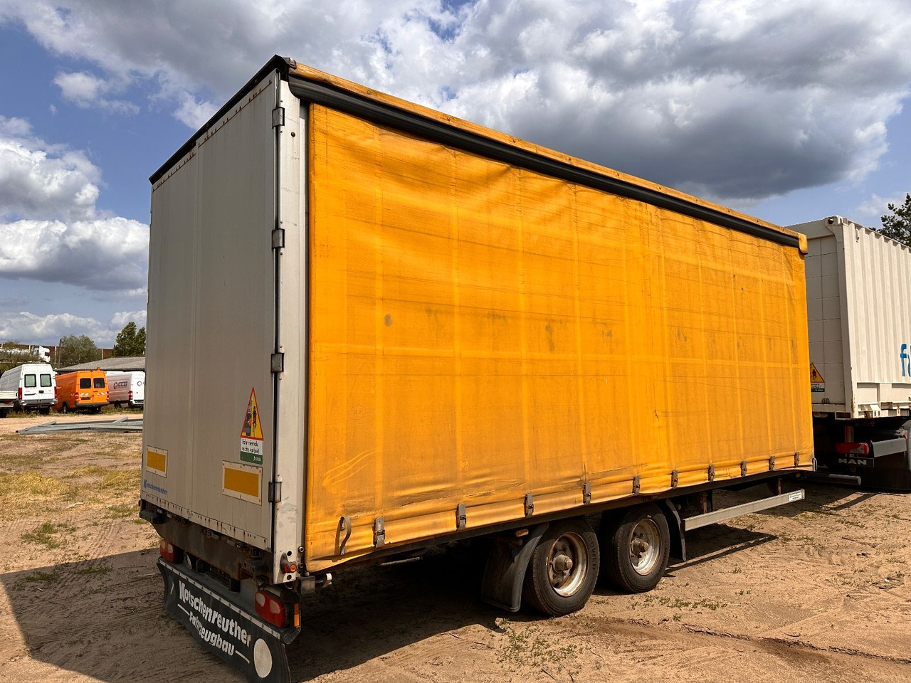 Kotschenreuther TPV 212 - Tentinė priekaba: foto 5 Kotschenreuther TPV 212 - Tentinė priekaba: foto 5