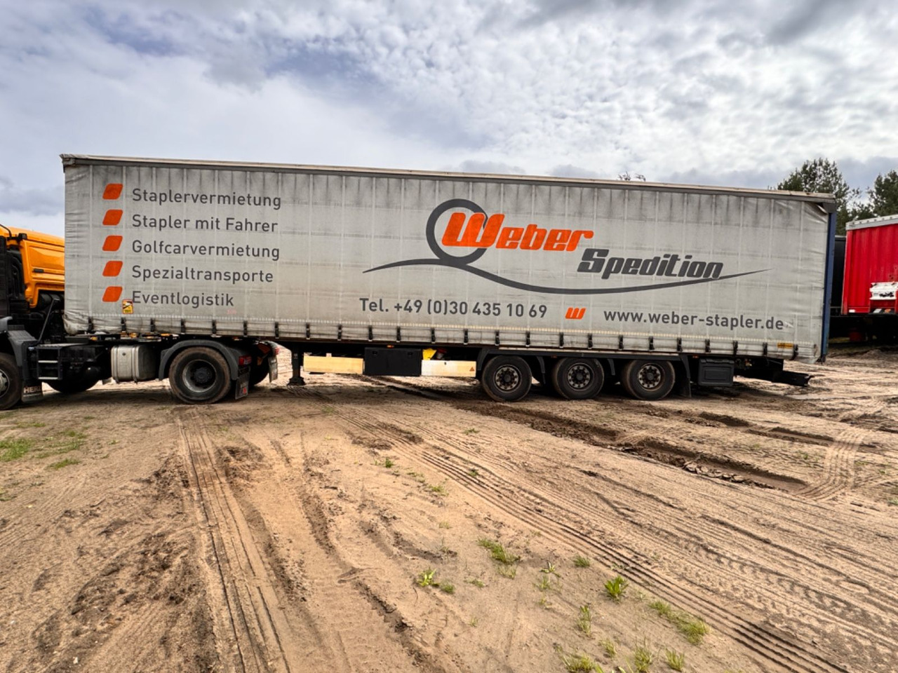 Krone SD - Tentinė puspriekabė: foto 4 Krone SD - Tentinė puspriekabė: foto 4