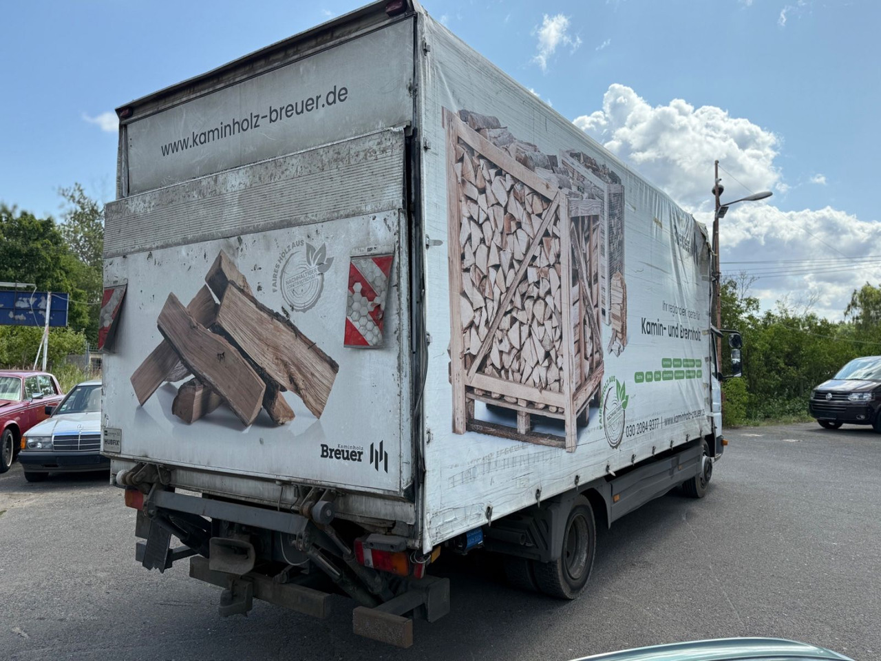 Mercedes-Benz Atego 817 - Tentinis sunkvežimis: foto 3 Mercedes-Benz Atego 817 - Tentinis sunkvežimis: foto 3