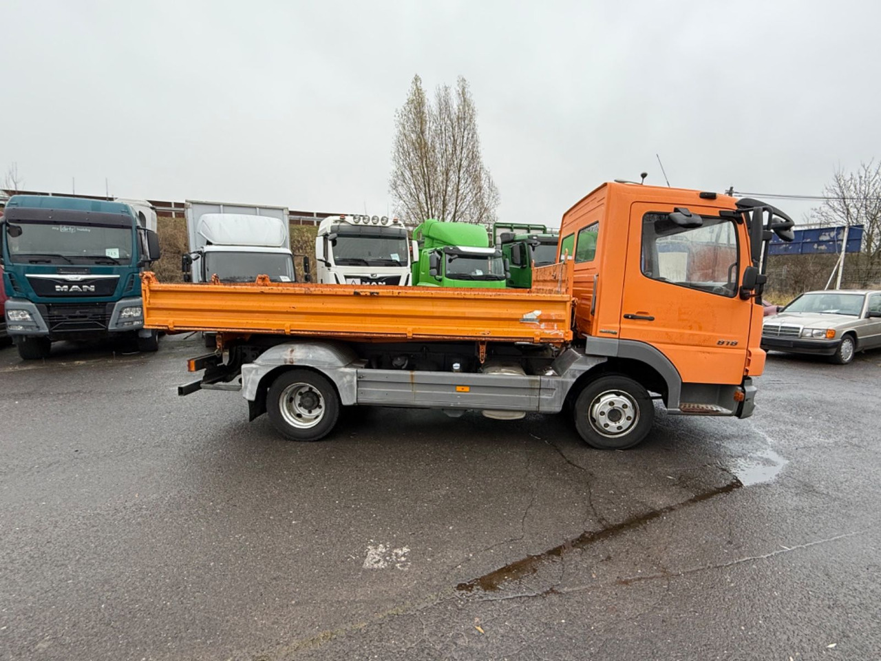 Mercedes-Benz Atego 818 Kipper - Savivartis sunkvežimis: foto 4 Mercedes-Benz Atego 818 Kipper - Savivartis sunkvežimis: foto 4