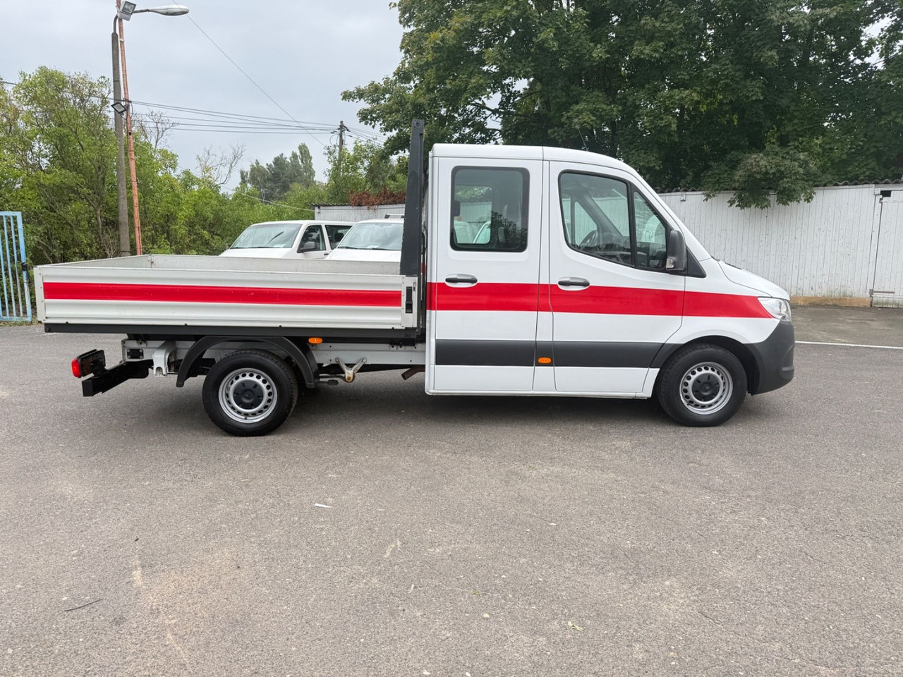 Mercedes-Benz Sprinter 217 Pritsche DoKa - Bortinis automobilis, Komercinis automobilis su dviguba kabina: foto 5 Mercedes-Benz Sprinter 217 Pritsche DoKa - Bortinis automobilis, Komercinis automobilis su dviguba kabina: foto 5