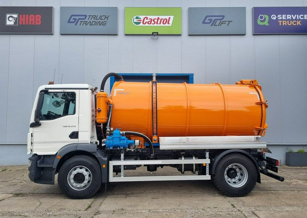 MAN TGM 18.250, zabudowa asenizacyjna Janco/GP Lift - Šiukšliavežis: foto 2 MAN TGM 18.250, zabudowa asenizacyjna Janco/GP Lift - Šiukšliavežis: foto 2