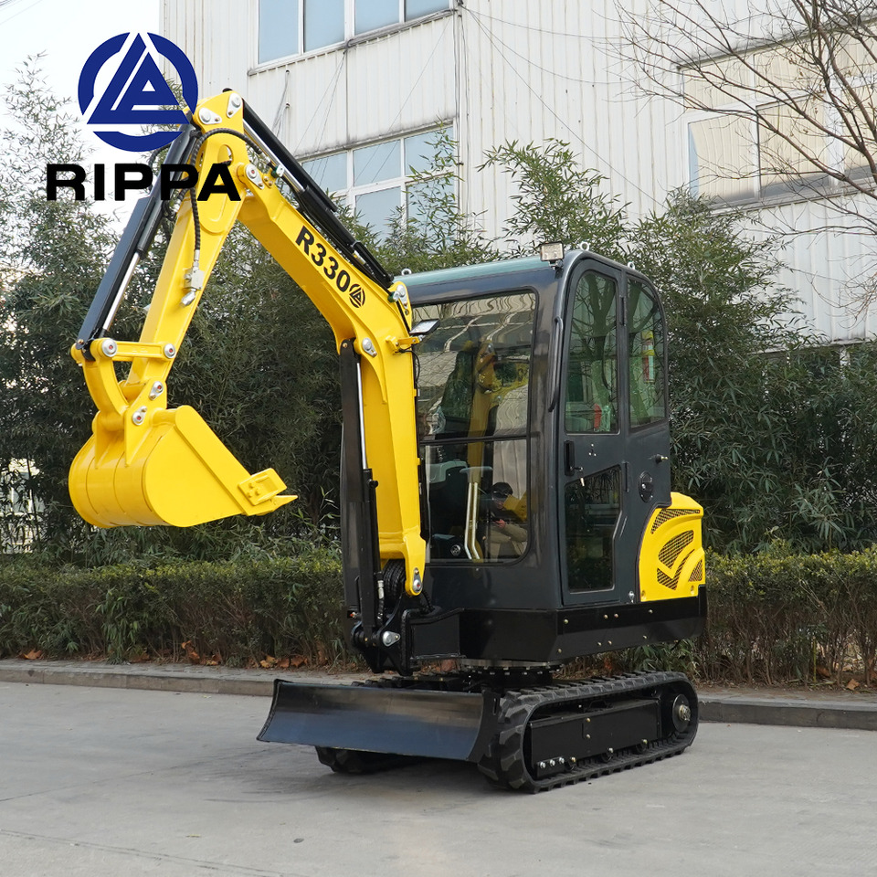 RIPPA R330-Rapid delivery-Kubota engine-Cab-Air Conditioner -CE certification - Mini ekskavatorius: foto 1 RIPPA R330-Rapid delivery-Kubota engine-Cab-Air Conditioner -CE certification - Mini ekskavatorius: foto 1
