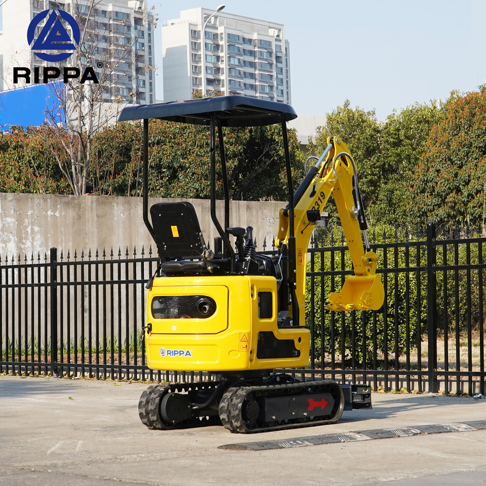 Rippa R319 Pilot Control|Kubota Engine|Euro 5|CE|Telescopic chassis|Lateral swing mini excavator - Mini ekskavatorius: foto 5 Rippa R319 Pilot Control|Kubota Engine|Euro 5|CE|Telescopic chassis|Lateral swing mini excavator - Mini ekskavatorius: foto 5