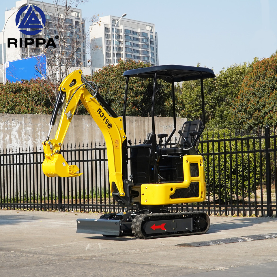 Rippa R319 Pilot Control|Kubota Engine|Euro 5|CE|Telescopic chassis|Lateral swing mini excavator - Mini ekskavatorius: foto 1 Rippa R319 Pilot Control|Kubota Engine|Euro 5|CE|Telescopic chassis|Lateral swing mini excavator - Mini ekskavatorius: foto 1